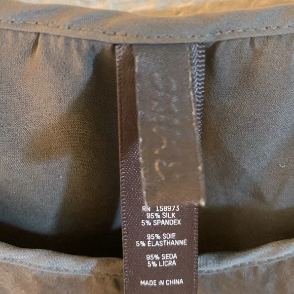 Skims gray silk stretch sleep tank S - Picture 4 of 6